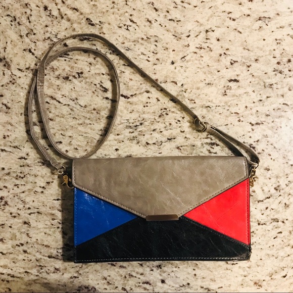 Urban Expressions Handbags - Urban Expressions Multicolor Envelope Clutch.